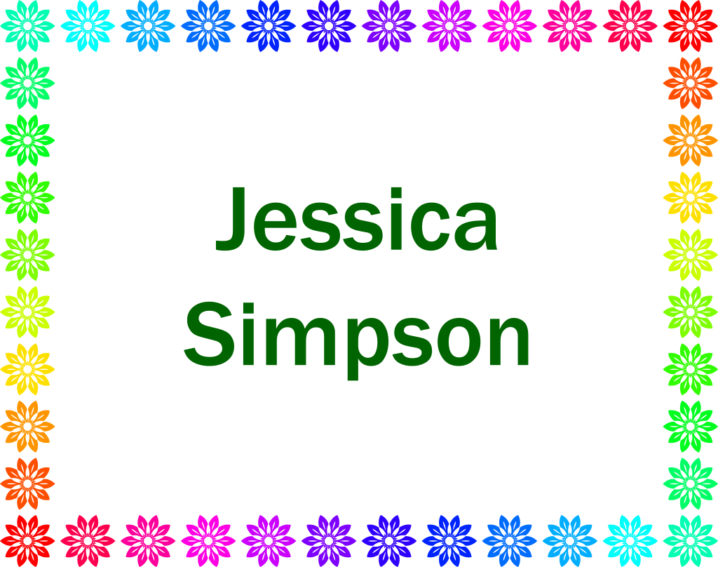 Jessica Simpson ilustran obrzek